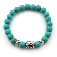 (3 pcs/lot) Natural Stone Buddha Bracelets Hot Sale Multicolor Bracelet Wristband For Women Men Fashion Jewelry Wholesale