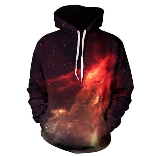 2016 Couples Hoodies With Hood Interstellar 3D Printed Sweatshirt Women Men Casual Hooded Pullovers Streetwear