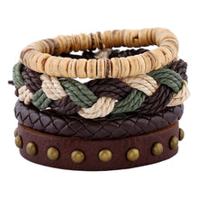 European Style Retro Diy Bracelets High Quality Unique Design Leather Bracelets For Men and women christmas gifts