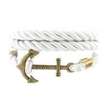 DIY Rope Anchor Bracelet Fashion Women Men Hooks Bracelet Wholesale Bangle Charm Bracelets Jewelry