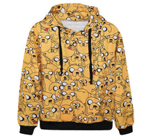 High Quality Adventure Time Jake Dog 3D Printed Women Hoodies With Pocket Casual Long Sleeve Blouse Tops Fashion Women Tracksuit