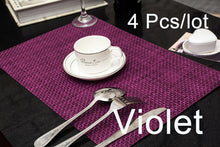 Dinner placemat weave 4pcs