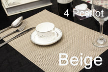 Dinner placemat weave 4pcs